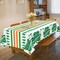 St. Patrick's Day Tablecloth - Shamrock Decorations, 54" X 108", 2 Pack